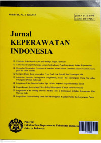 Image of Jurnal Keperawatan Indonesia, vol 16, nomor.2 Tahun 2013