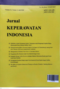 Image of Jurnal Keperawatan Indonesia, vol 21, nomor.2 Tahun 2018