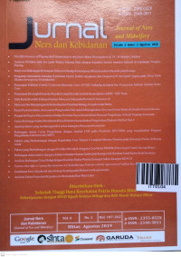 Image of Jurnal Ners dan Kebidanan. Vol.6, No.2. Agustus 2019