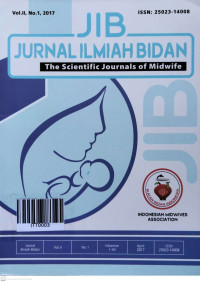 Image of JIB Jurnal Ilmiah Bidan. Vol.II, No.1. Agustus 2017