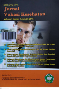 Image of Jurnal Vokasi Kesehatan. Vol.1, No.1.  Januari 2015