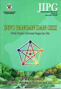 Image of Info Pangan dan Gizi : Media Penyalur Inforamasi Pangan dan Gizi