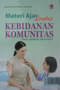 Image of Materi Ajar Lengkap Kebidanan Komunitas