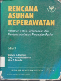 Image of Rencana Asuhan Keperawatan ED. 3