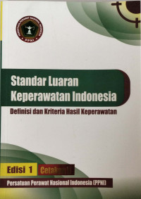 Image of STANDAR LUARAN KEPERAWATAN INDONESIA