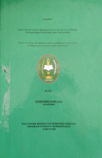 Image of Studi Literatur Review Hubungan Peran Orang Tua Terhadap Perkembagan Psikososial Anak Usia Sekolah