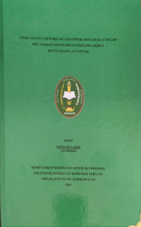 Image of STUDY LITERTURE PERILAKU KELOMPOK MASYARAKAT DALAM MELAKUKAN PERTOLONGAN PERTAMA AKIBAT KECELAKAAN LALU LINTAS