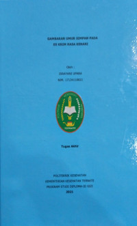 Image of GAMBARAN UMUR SIMPAN PADA ES KRIM RASA KENARI