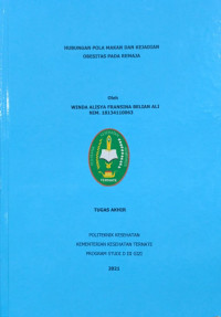 Image of HUBUNGAN POLA MAKAN DAN KEJADIAN OBESITAS PADA REMAJA