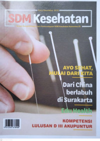 Image of SDM Kesehatan. Edisi Desember 2018