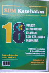 Image of SDM Kesehatan. Edisi Juni 2019