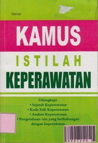 Image of Kamus Istilah Keperawatan