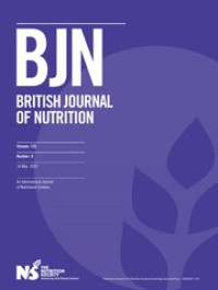 Image of British Journal of Nutrition Volume 123 Number 9 May 2020