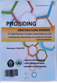 Image of Prosiding  Seminar Ilmiah Nasional Keperawatan : 4th Adult Nursing in Practice : Using Evidence in Care - Semarang, 21 Mei 2016