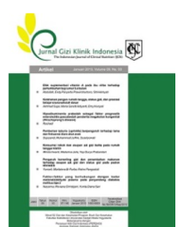 Image of Jurnal Gizi Klinik Indonesia =The Indonesian Journal of Clinical Nutrition (IJCN) Vol 15 No 4 Tahun 2019