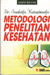 Image of Metodologi penelitian kesehatan